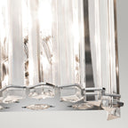 KL-CRYSTAL-SKYE2 Crystal Skye 2 Light Bathroom  Wall Light Chrome