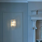KL-CRYSTAL-SKYE2 Crystal Skye 2 Light Bathroom  Wall Light Chrome