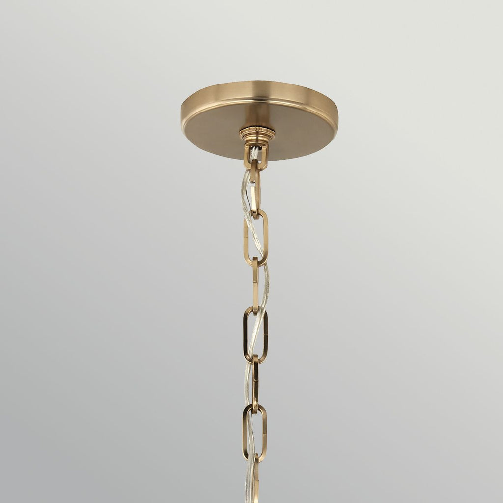 KL-ETCHER-P-L-BKB Etcher Large Pendant Black & Brass