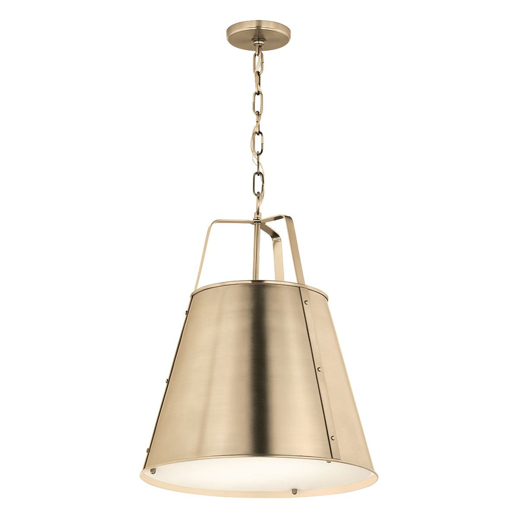 KL-ETCHER-P-L-CPZ Etcher Large Pendant Champagne Bronze