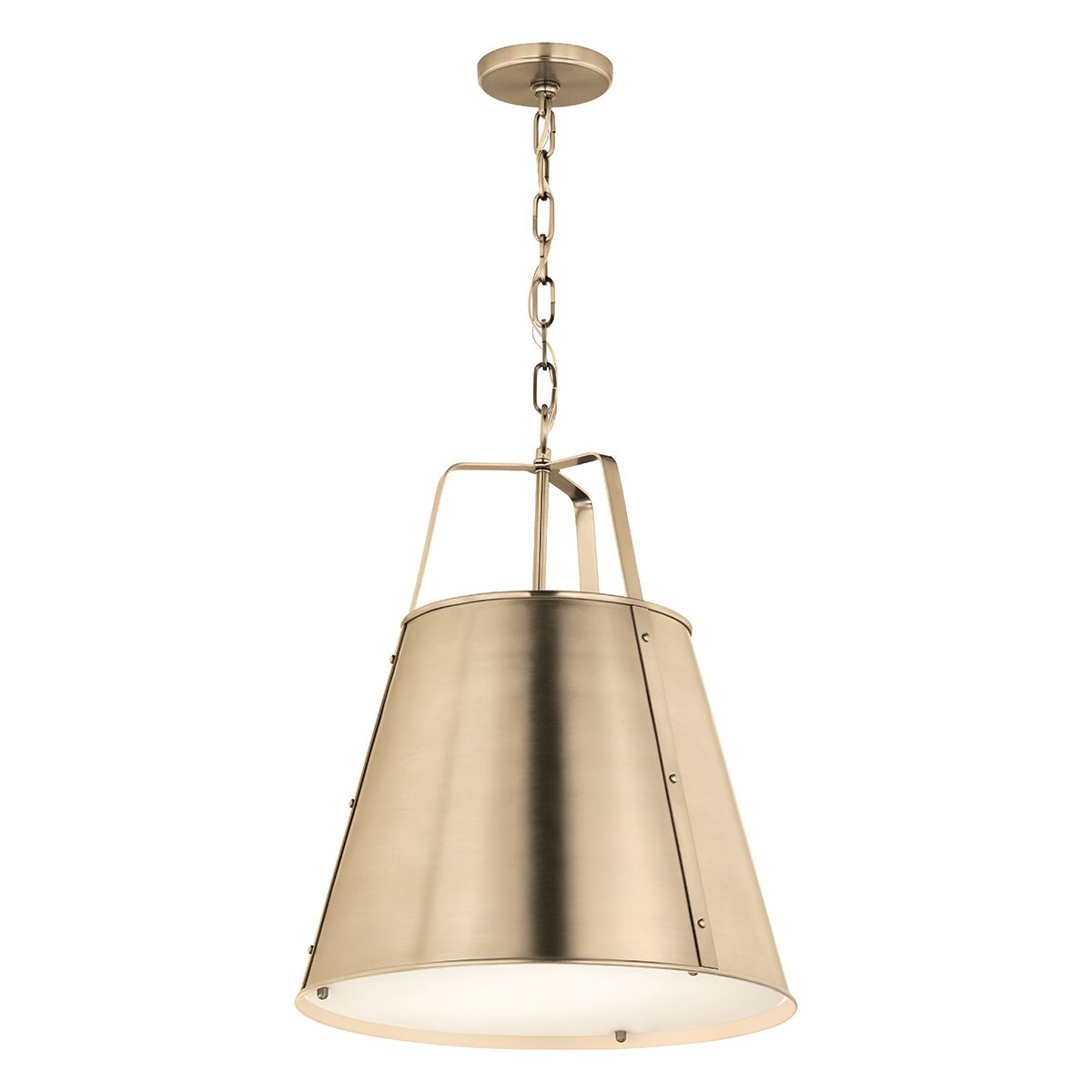 KL-ETCHER-P-L-CPZ Etcher Large Pendant Champagne Bronze