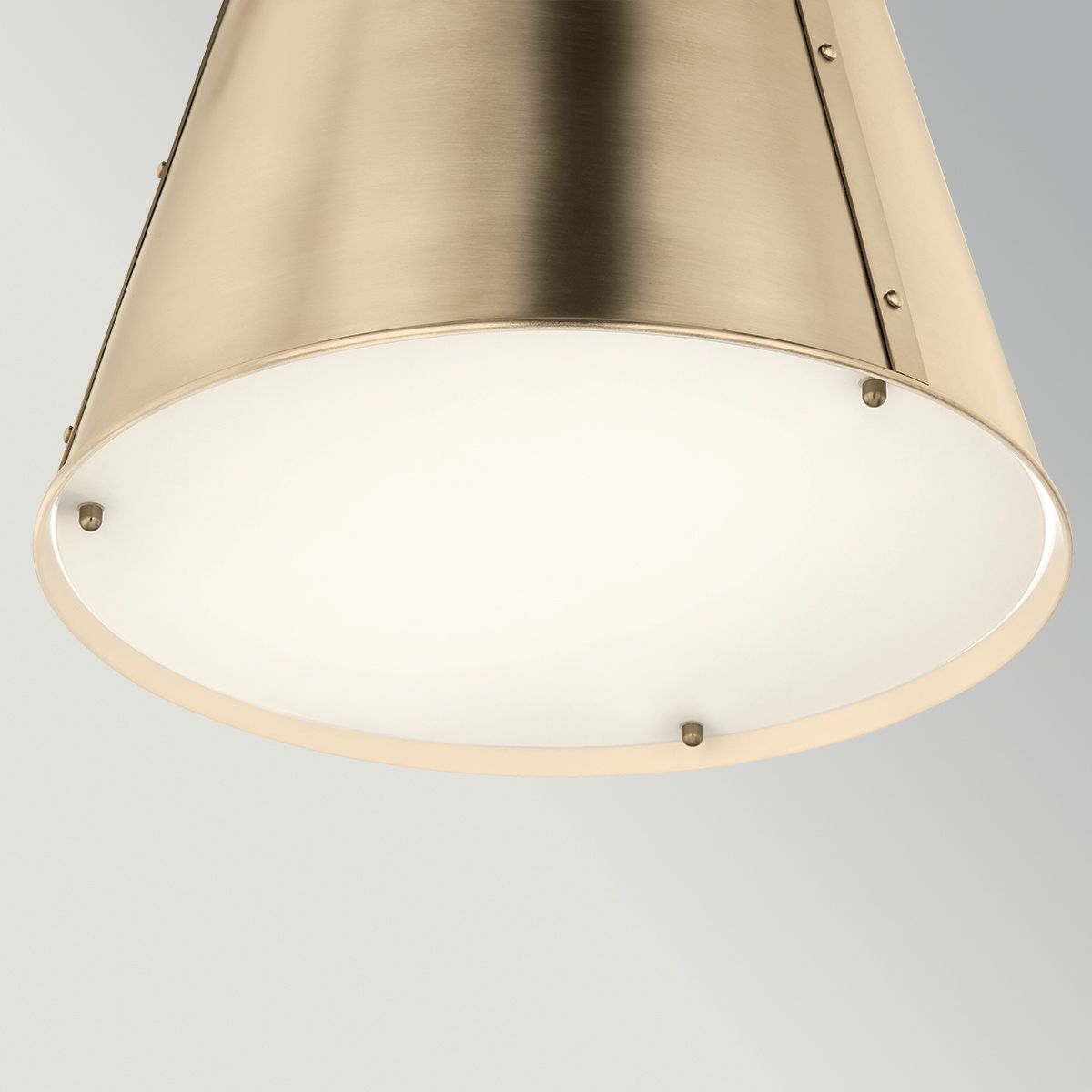 KL-ETCHER-P-L-CPZ Etcher Large Pendant Champagne Bronze