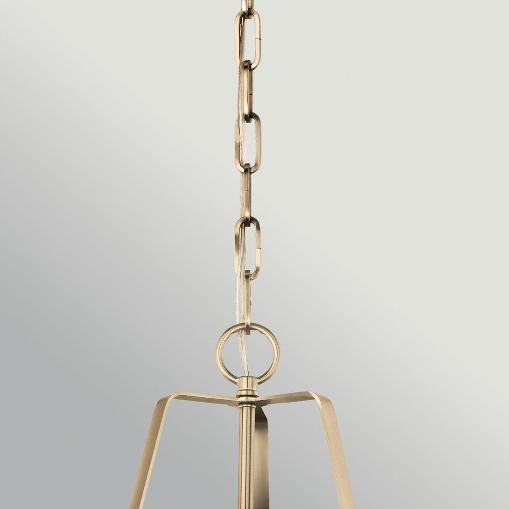 KL-ETCHER-P-M-BKB Etcher Medium Pendant Black & Brass