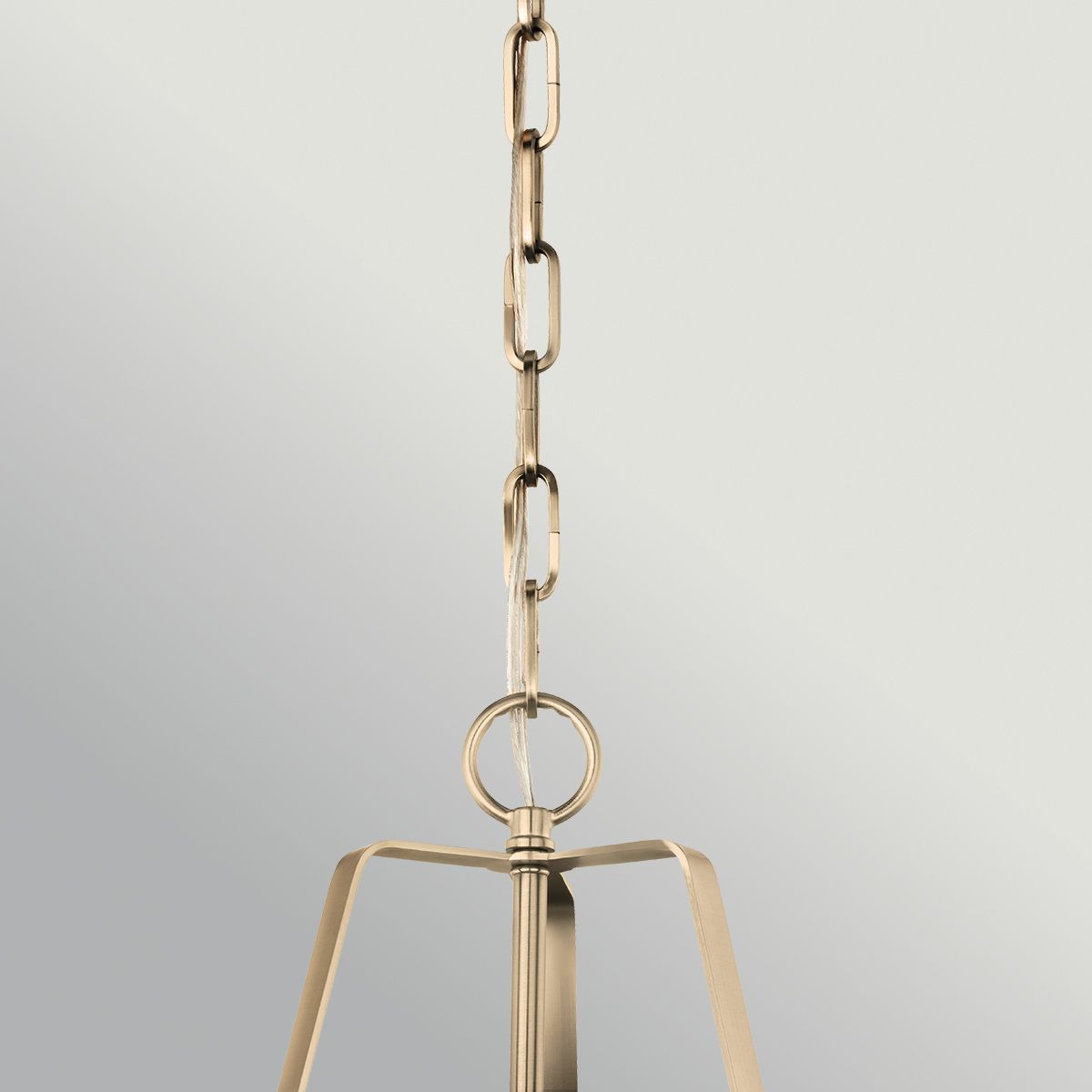KL-ETCHER-P-M-BKB Etcher Medium Pendant Black & Brass
