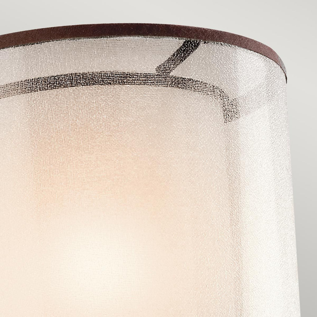 KL-LACEY1-MB Lacey 1 Light Wall Light Mission Bronze