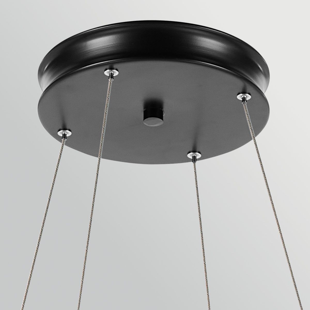 KL-LAROUSSE-LED-L-BKB Larousse - LED Large Pendant Black & Brass