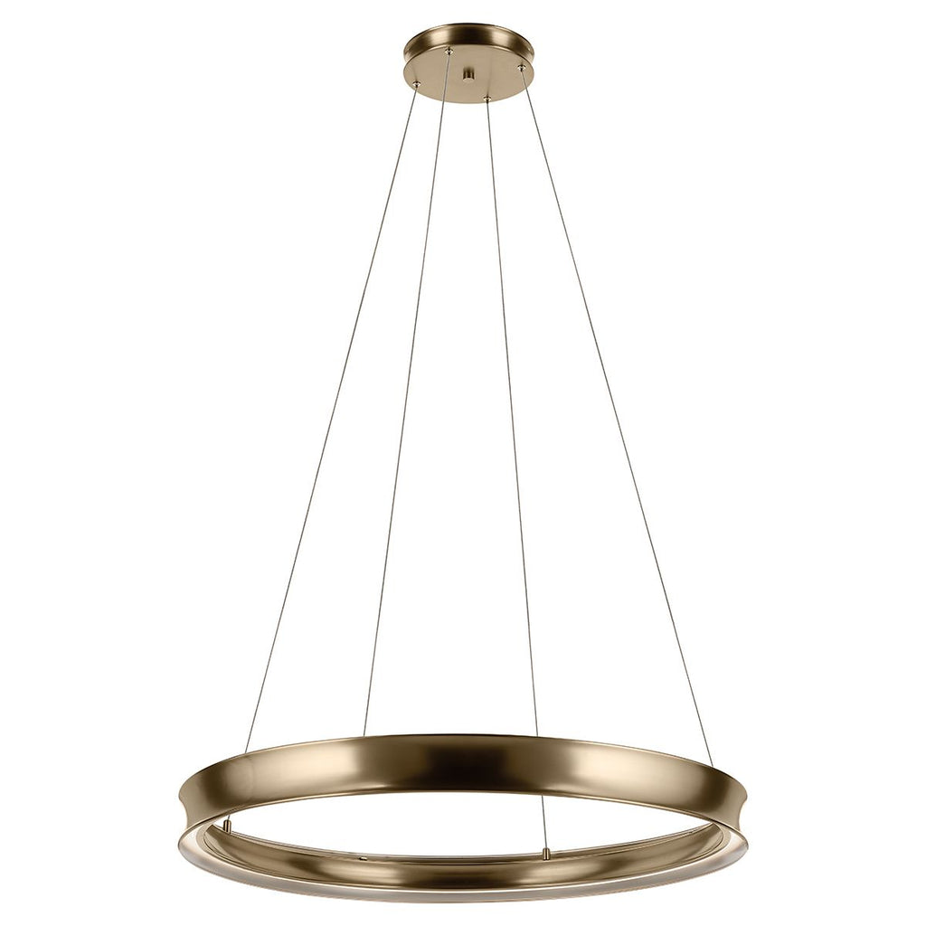 KL-LAROUSSE-LED-L-CPZ Larousse - LED Large Pendant Champagne Bronze