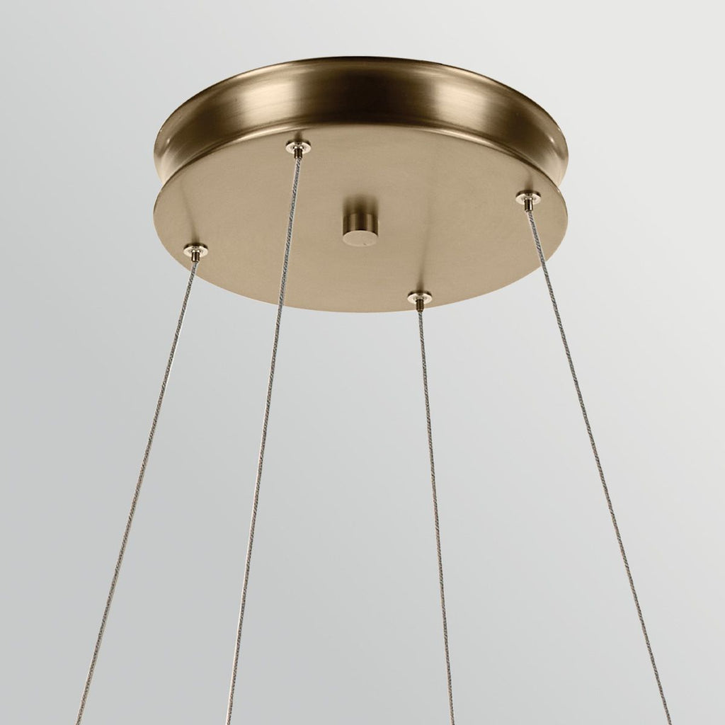 KL-LAROUSSE-LED-L-CPZ Larousse - LED Large Pendant Champagne Bronze