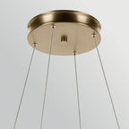 KL-LAROUSSE-LED-L-CPZ Larousse - LED Large Pendant Champagne Bronze