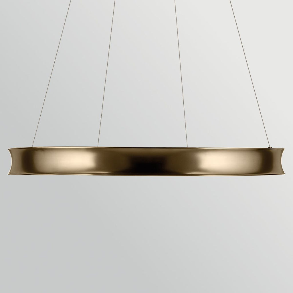 KL-LAROUSSE-LED-L-CPZ Larousse - LED Large Pendant Champagne Bronze