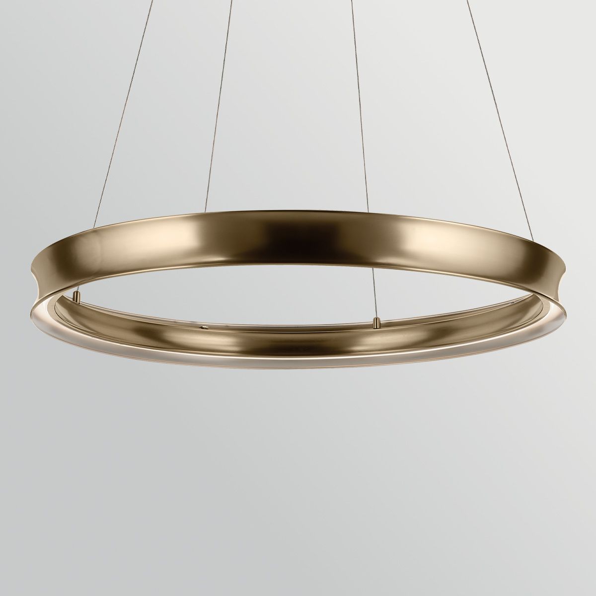 KL-LAROUSSE-LED-L-CPZ Larousse - LED Large Pendant Champagne Bronze