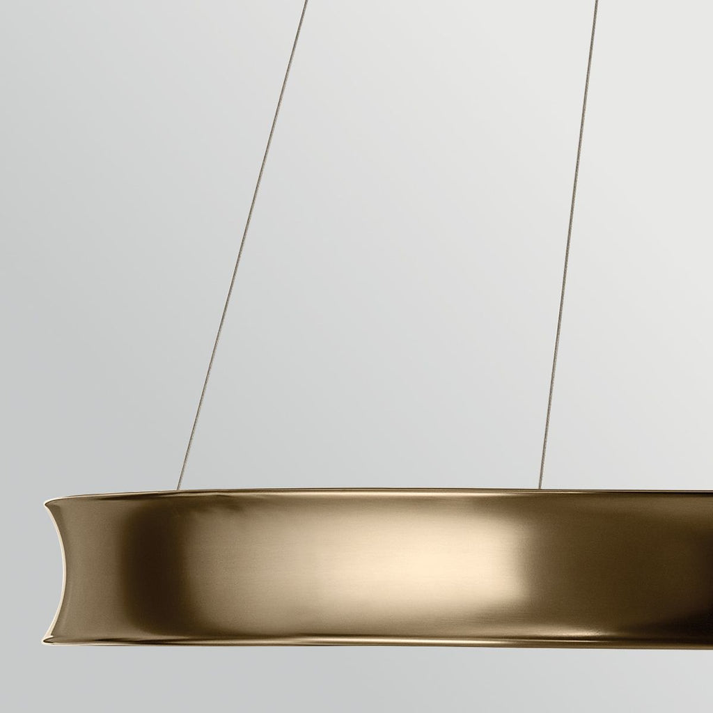 KL-LAROUSSE-LED-L-CPZ Larousse - LED Large Pendant Champagne Bronze