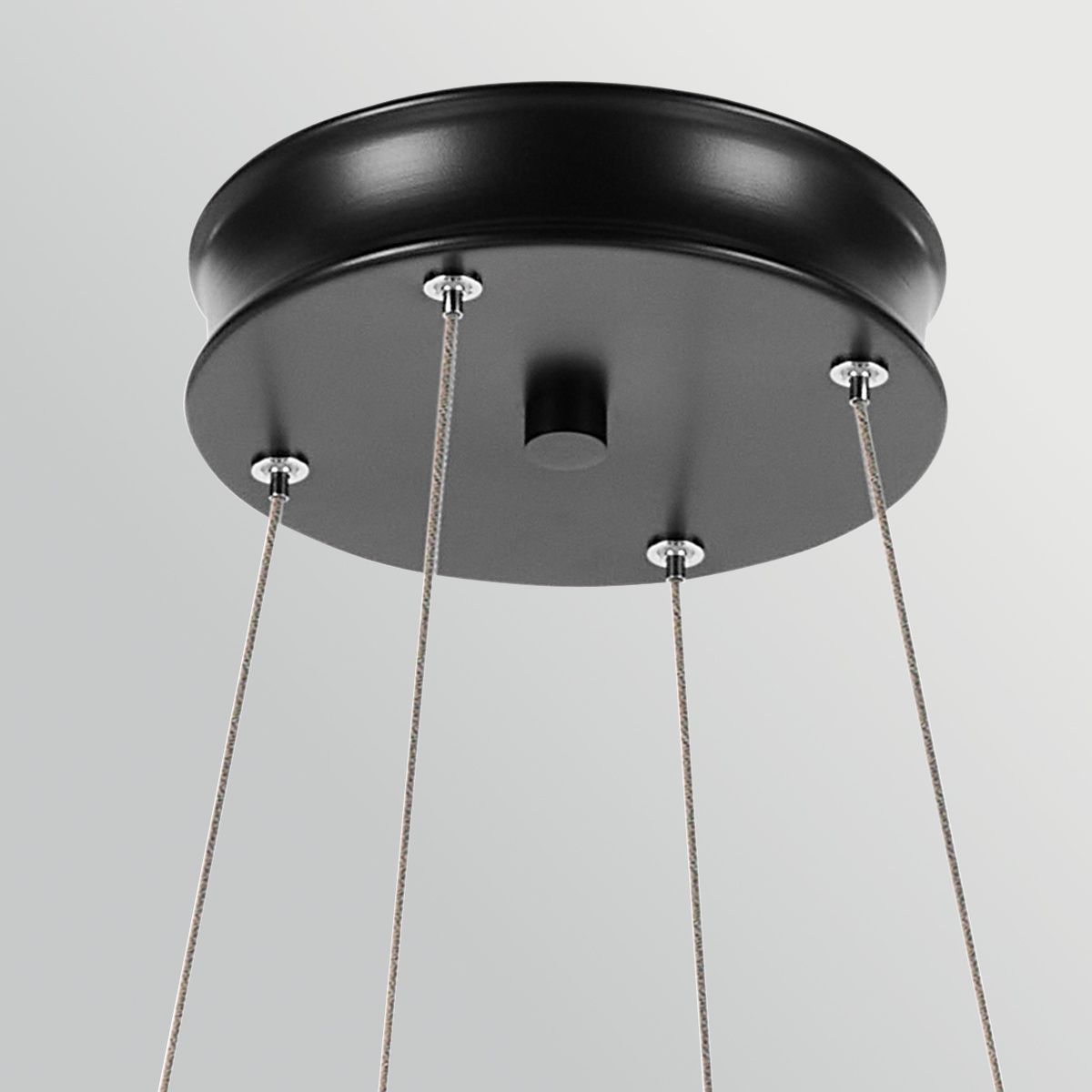 KL-LAROUSSE-LED-M-BKB Larousse - LED Medium Pendant Black & Brass