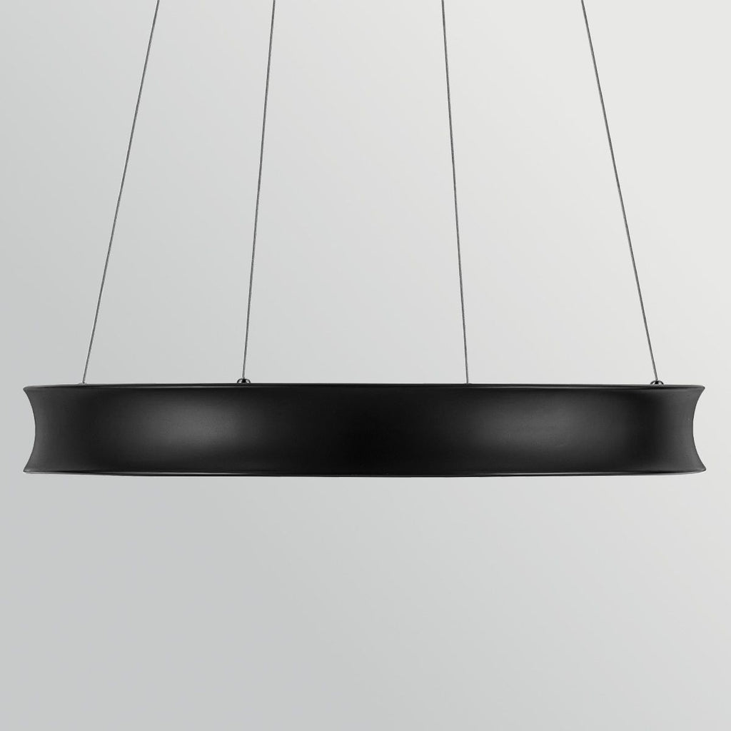 KL-LAROUSSE-LED-M-BKB Larousse - LED Medium Pendant Black & Brass