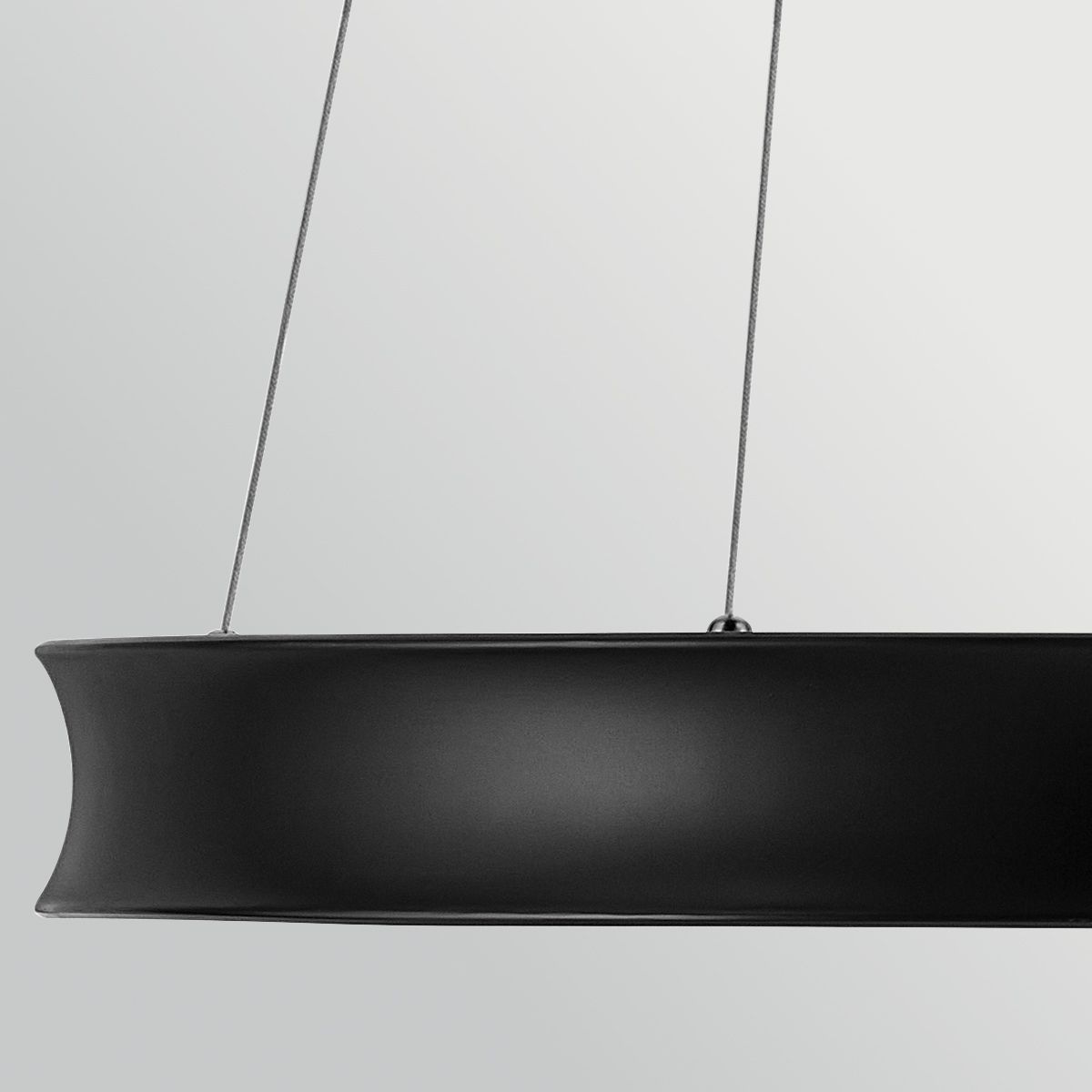 KL-LAROUSSE-LED-M-BKB Larousse - LED Medium Pendant Black & Brass