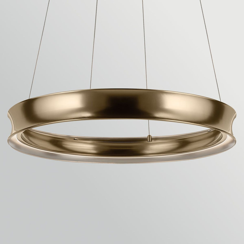 KL-LAROUSSE-LED-M-CPZ Larousse - LED Medium Pendant Champagne Bronze