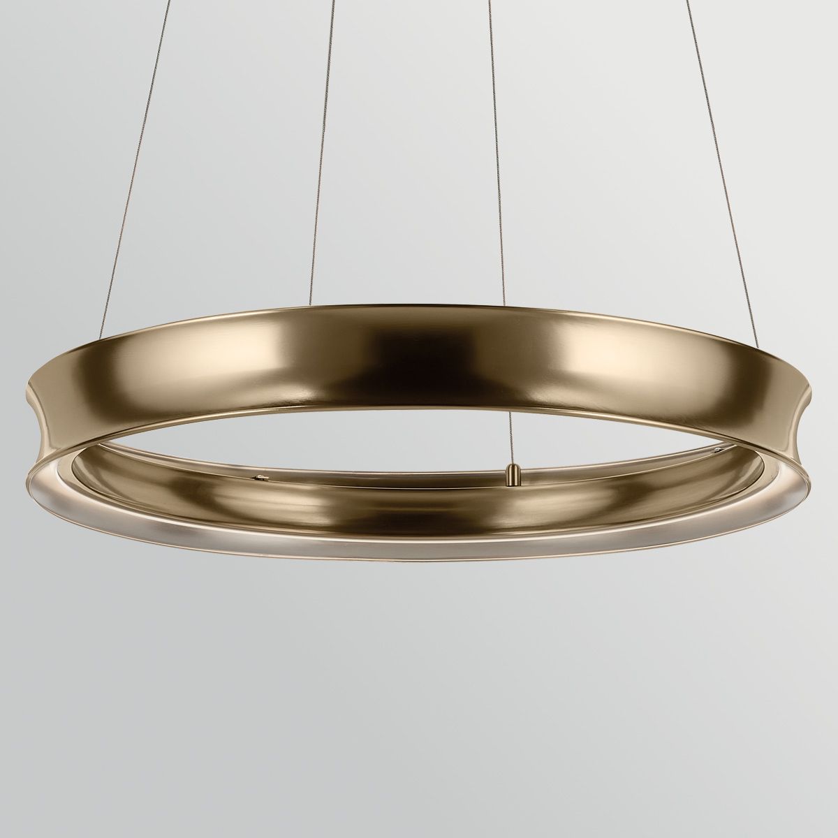 KL-LAROUSSE-LED-M-CPZ Larousse - LED Medium Pendant Champagne Bronze