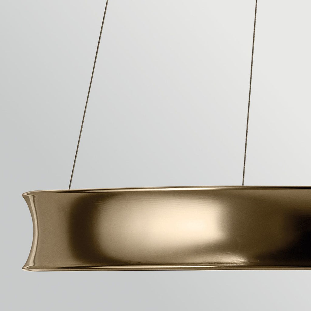 KL-LAROUSSE-LED-M-CPZ Larousse - LED Medium Pendant Champagne Bronze