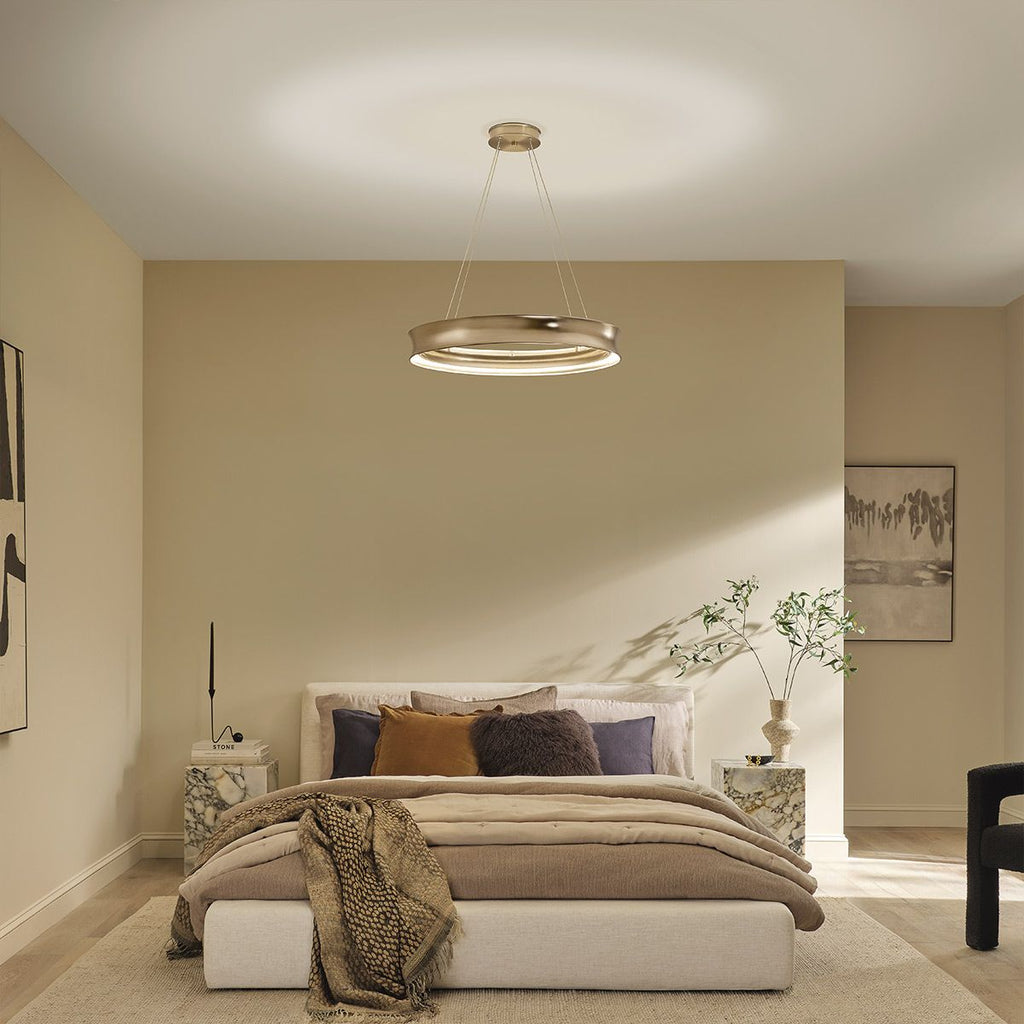 KL-LAROUSSE-LED-M-CPZ Larousse - LED Medium Pendant Champagne Bronze