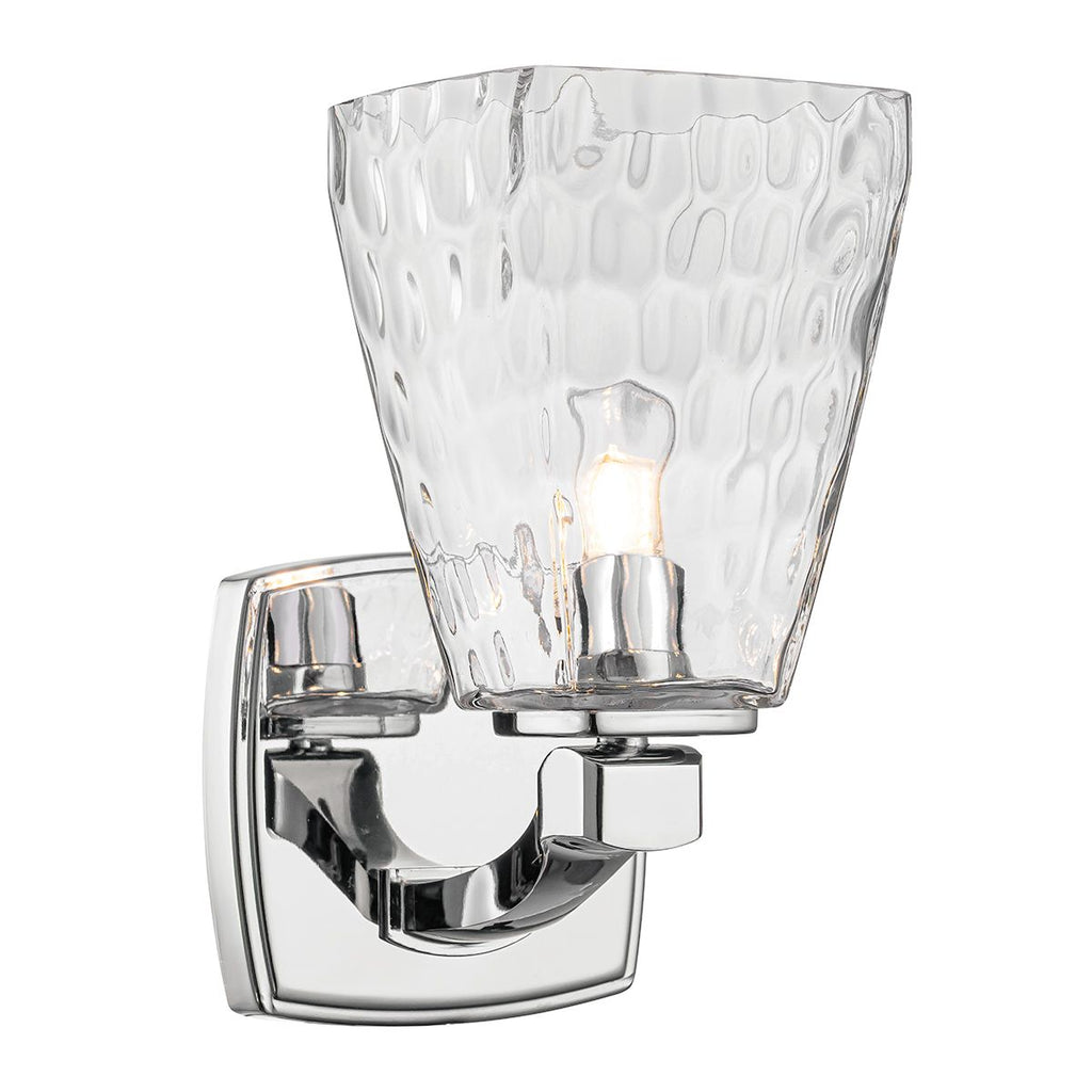 KL-MARANT1-CLR-PC Marant 1 Light  Bathroom Wall Light Polished Chrome