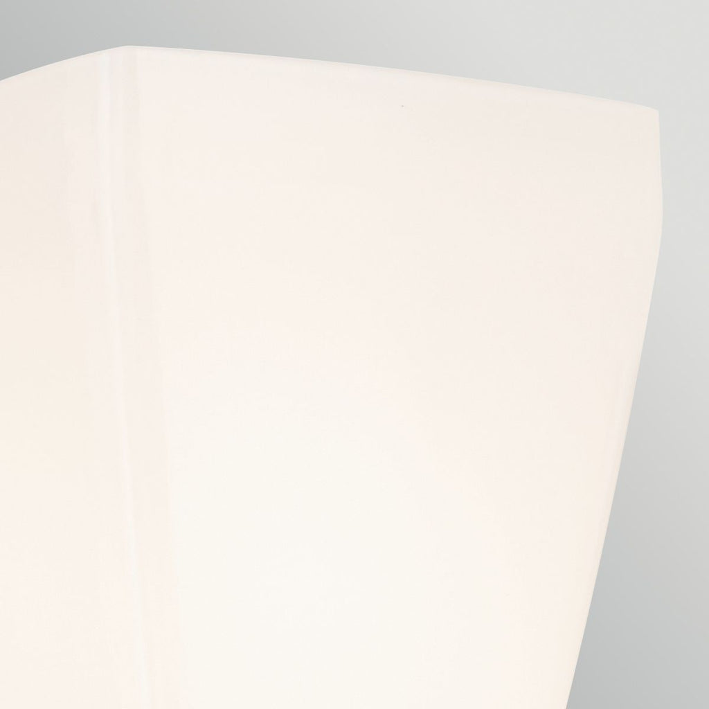 KL-MARANT1-OPAL-CPZ Marant 1 Light  Bathroom Wall Light Champagne Bronze