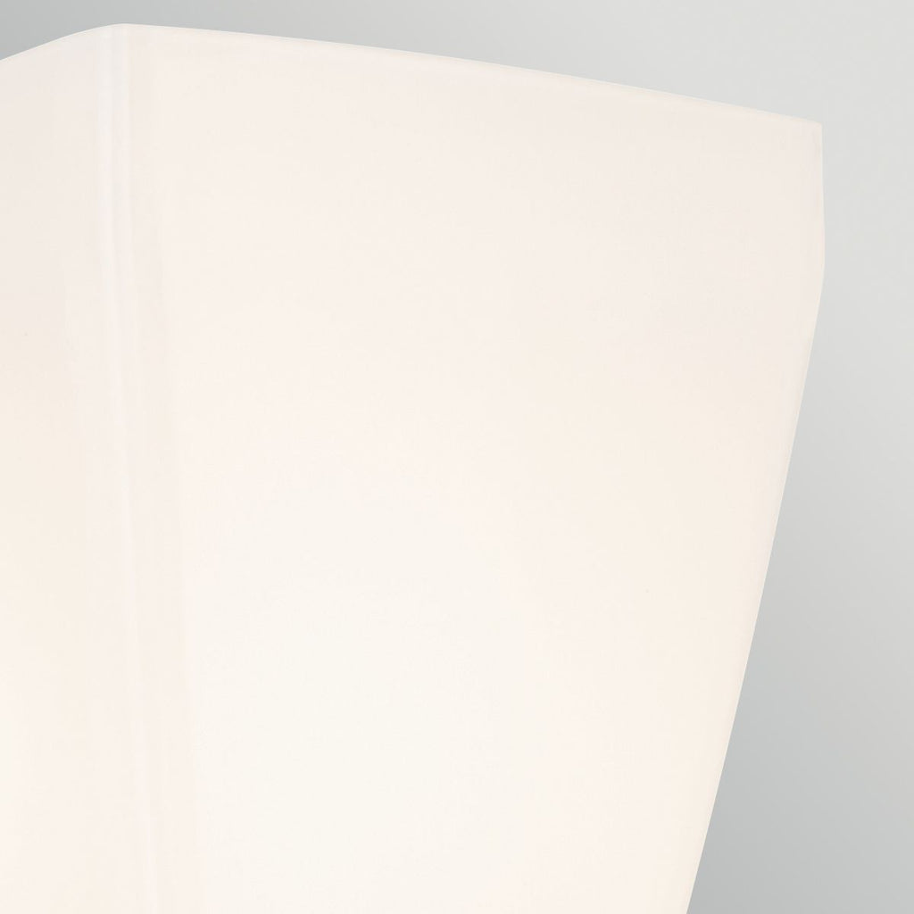KL-MARANT1-OPAL-PC Marant 1 Light  Bathroom Wall Light Polished Chrome