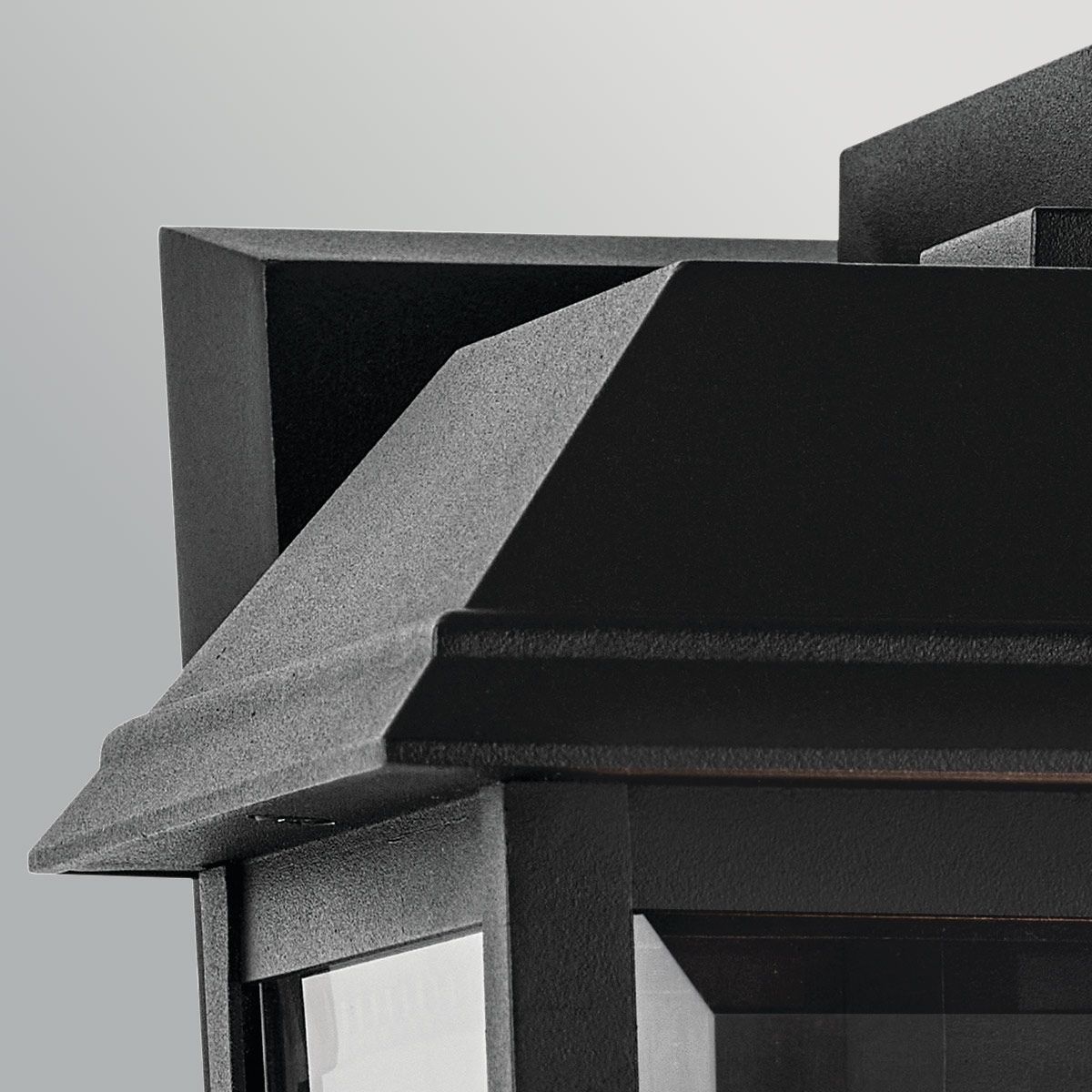 KL-MATHUS2-M-BK Mathus Medium Outdoor Wall   Lantern Black