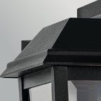 KL-MATHUS2-S-BK Mathus Small Outdoor Wall  Lantern Black