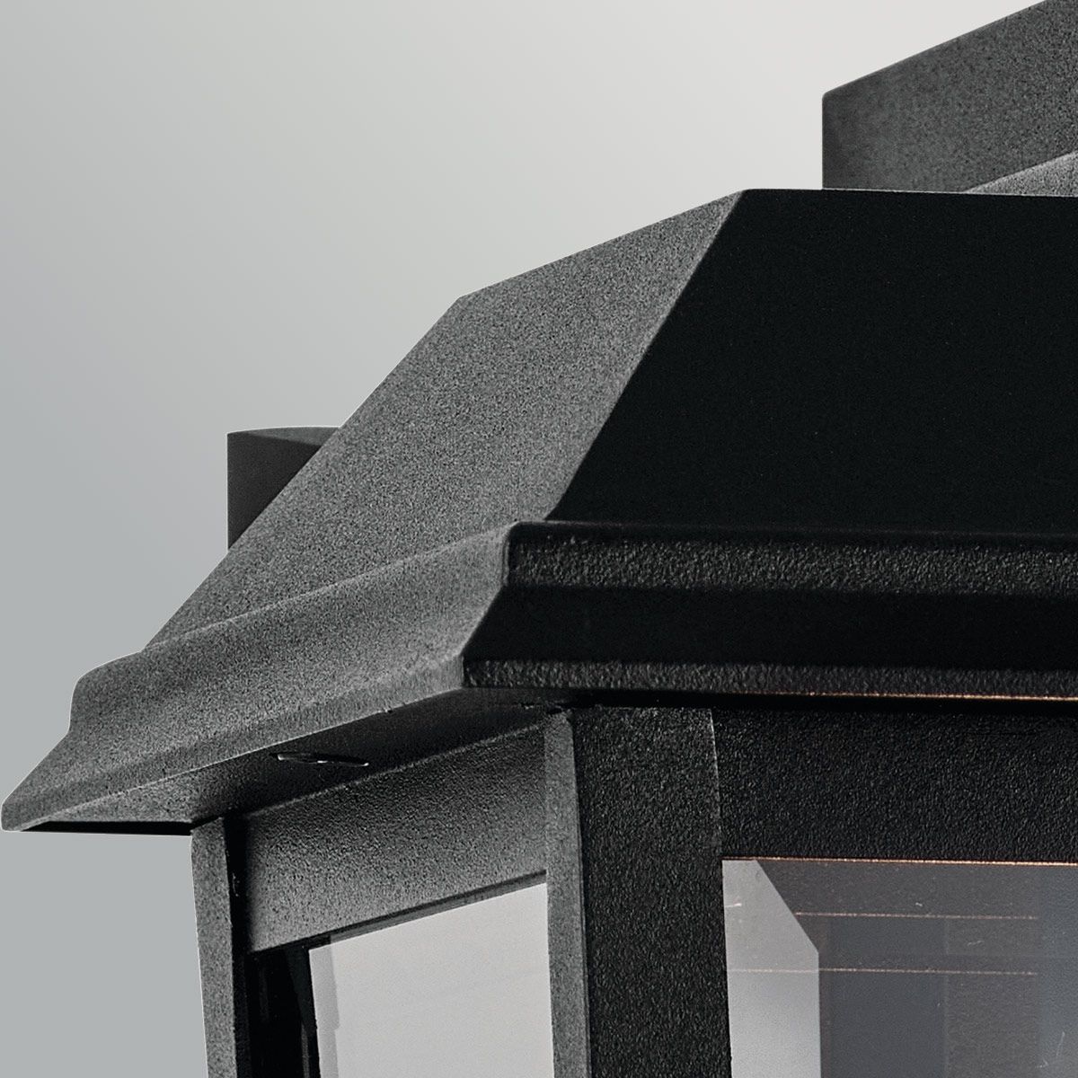 KL-MATHUS2-S-BK Mathus Small Outdoor Wall  Lantern Black