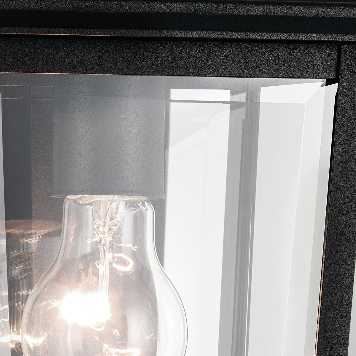 KL-MATHUS2-S-BK Mathus Small Outdoor Wall  Lantern Black
