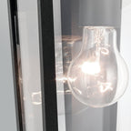 KL-MATHUS2-S-BK Mathus Small Outdoor Wall  Lantern Black