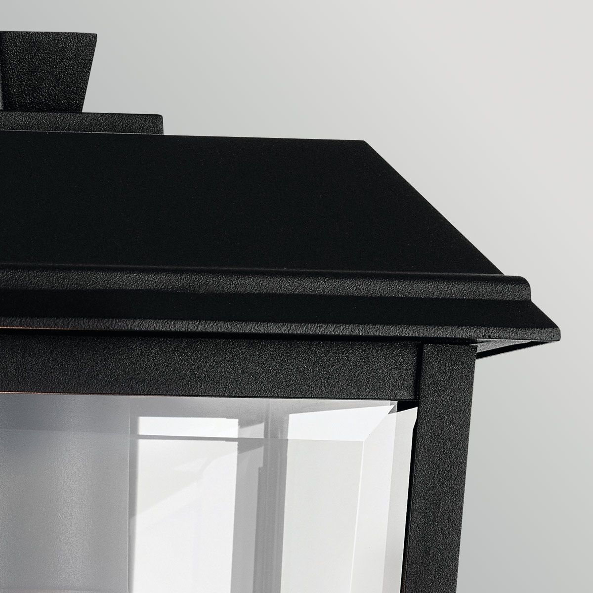 KL-MATHUS2-S-BK Mathus Small Outdoor Wall  Lantern Black