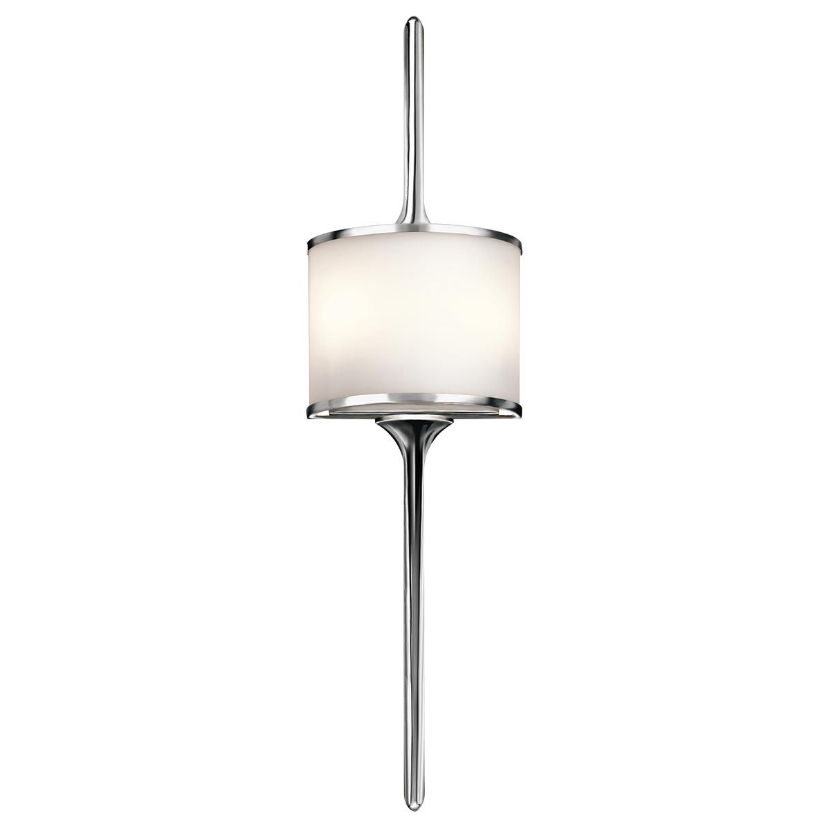 KL-MONA-L-PC Mona 2 Light  Bathroom Wall Light Polished Chrome