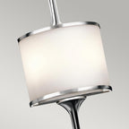 KL-MONA-L-PC Mona 2 Light  Bathroom Wall Light Polished Chrome