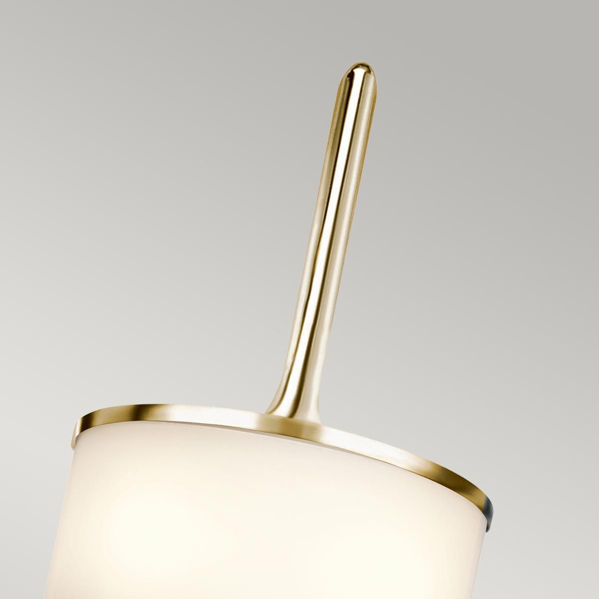 KL-MONA-S-PB Mona 2 Light  Bathroom Wall Light Polished Brass