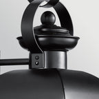KL-MOUNT-VERNON2-L-BK Mount Vernon Large  Outdoor Wall Lantern Black