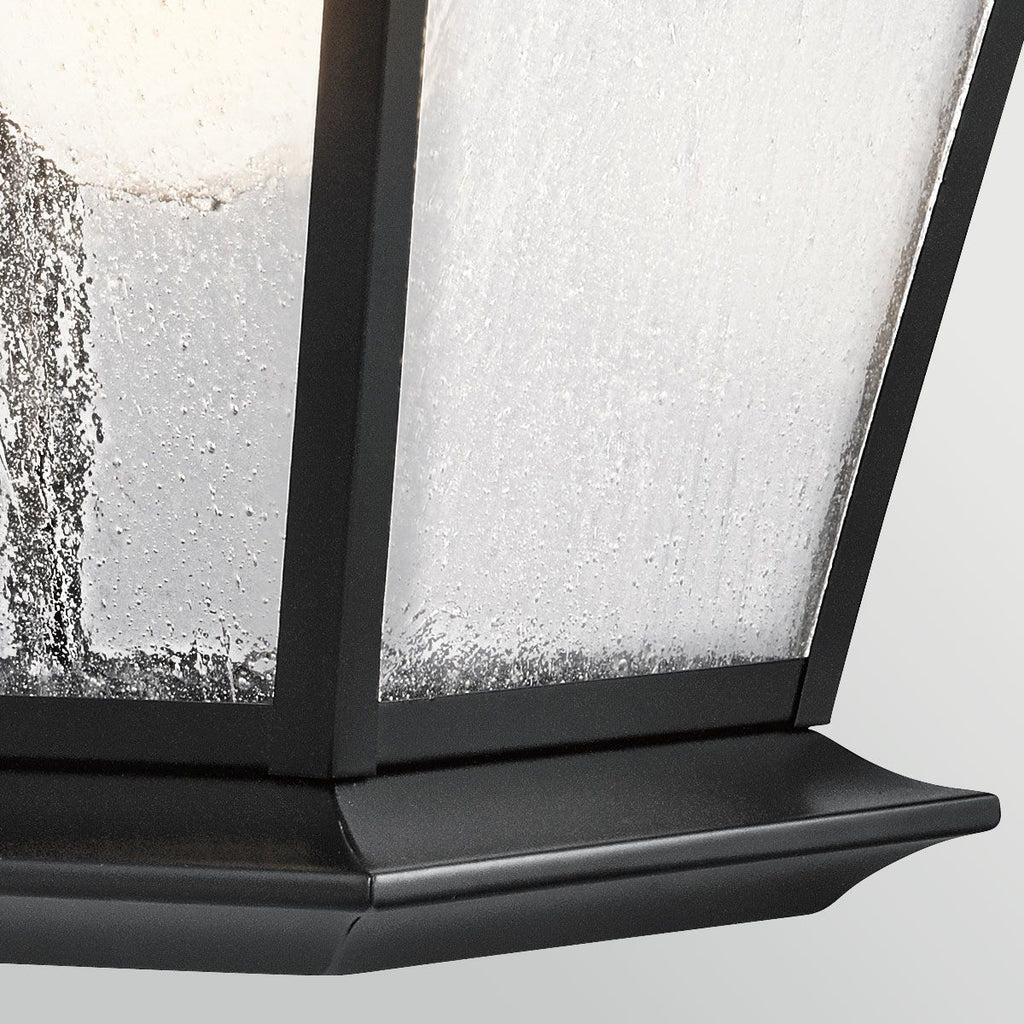 KL-MOUNT-VERNON2-L-BK Mount Vernon Large  Outdoor Wall Lantern Black
