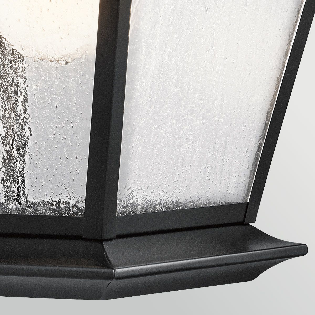 KL-MOUNT-VERNON2-L-BK Mount Vernon Large  Outdoor Wall Lantern Black