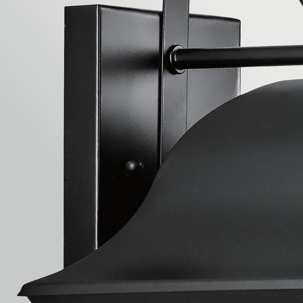 KL-MOUNT-VERNON2-L-BK Mount Vernon Large  Outdoor Wall Lantern Black