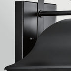 KL-MOUNT-VERNON2-L-BK Mount Vernon Large  Outdoor Wall Lantern Black
