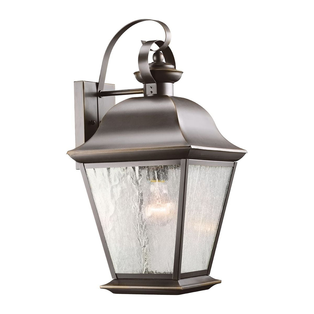 KL-MOUNT-VERNON2-L-OZ Mount Vernon Large Outdoor Wall Lantern Old Bronze