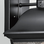 KL-MOUNT-VERNON2-M-BK Mount Vernon Medium  Outdoor Wall Lantern Black