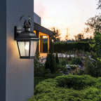 KL-MOUNT-VERNON2-M-BK Mount Vernon Medium  Outdoor Wall Lantern Black