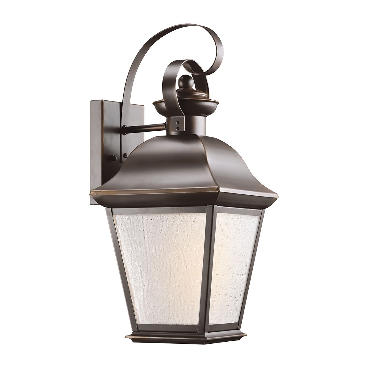 KL-MOUNT-VERNON2-M-OZ Mount Vernon Medium  Outdoor Wall Lantern Old Bronze