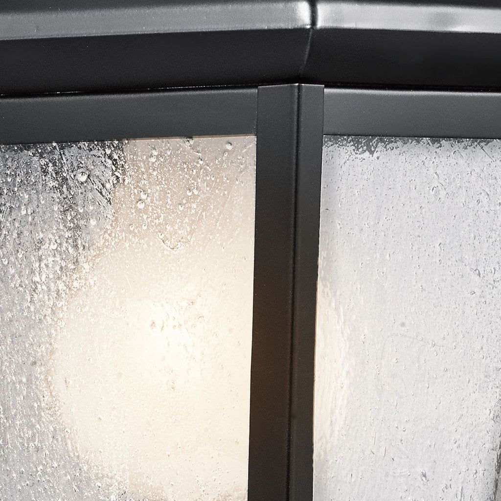 KL-MOUNT-VERNON2-S-BK Mount Vernon Small  Outdoor Wall Lantern Black