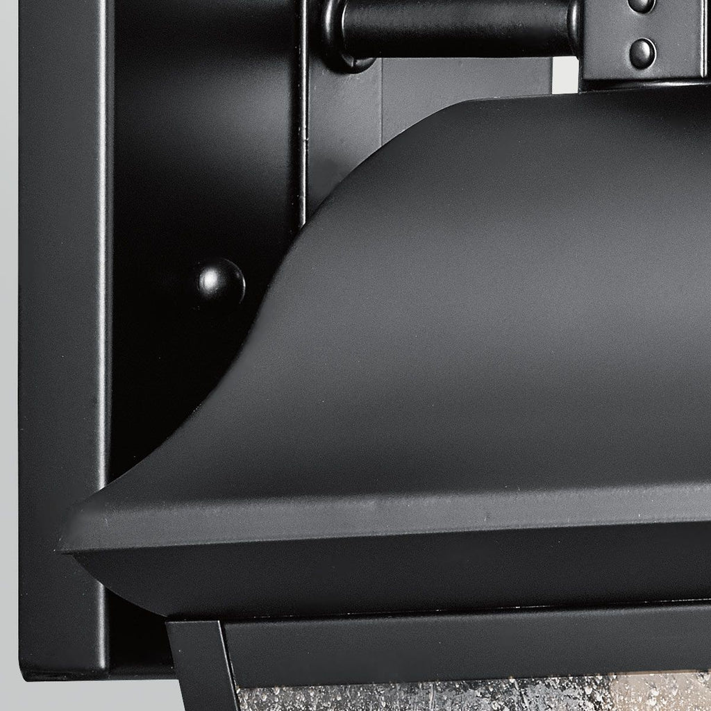 KL-MOUNT-VERNON2-S-BK Mount Vernon Small  Outdoor Wall Lantern Black