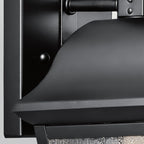 KL-MOUNT-VERNON2-S-BK Mount Vernon Small  Outdoor Wall Lantern Black