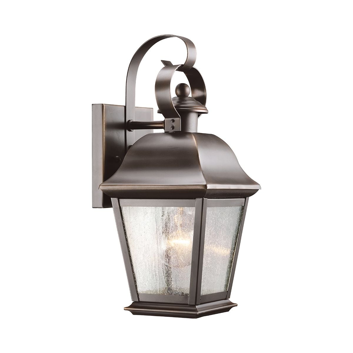 KL-MOUNT-VERNON2-S-OZ Mount Vernon Small  Outdoor Wall Lantern Old Bronze