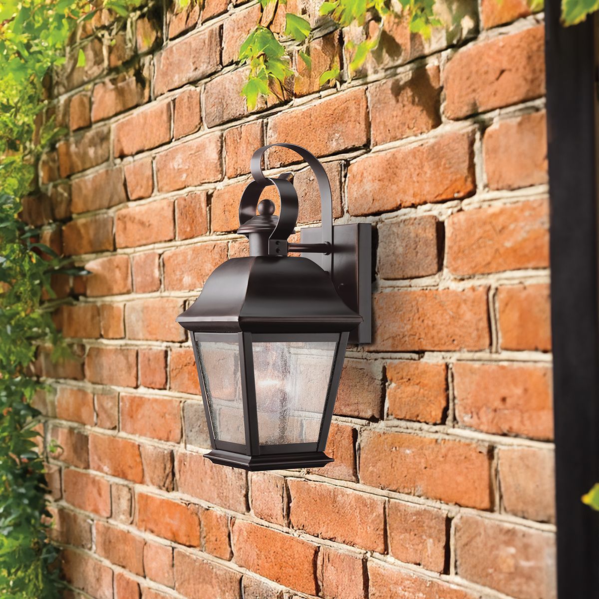 KL-MOUNT-VERNON2-S-OZ Mount Vernon Small  Outdoor Wall Lantern Old Bronze