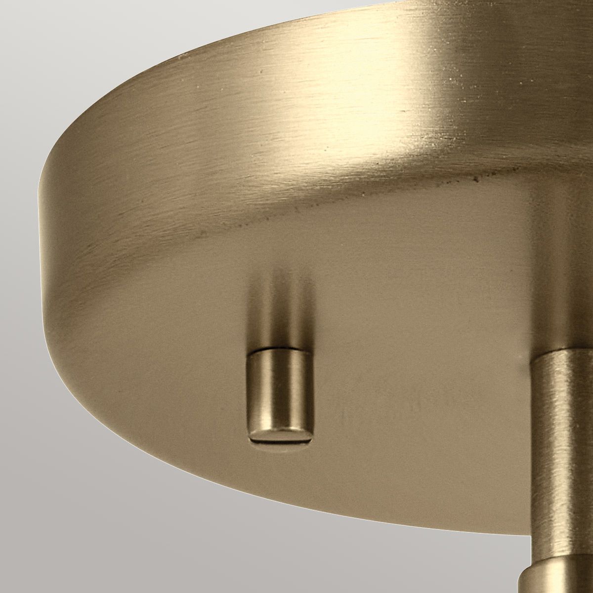 KL-NIVA-1W-1P-CPZ Kichler Niva 1 lt Trio Mount Champagne Bronze